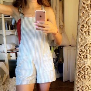 aerie Shorts - Aerie striped short tie overalls aerie Shorts - Aerie striped short tie overalls